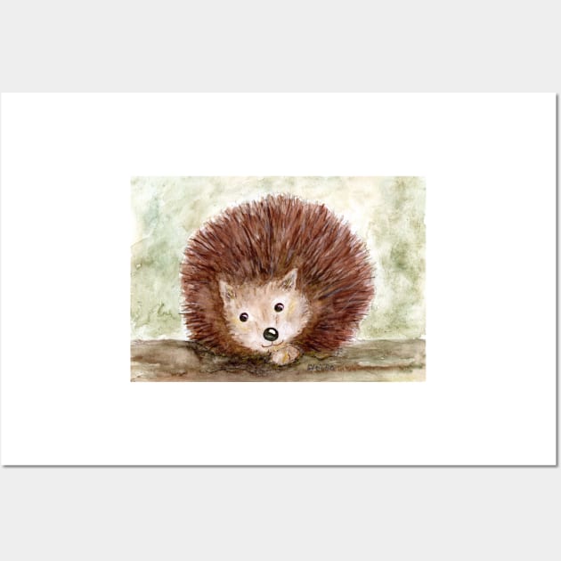 hedgehog "snub nose" Wall Art by Kunst und Kreatives